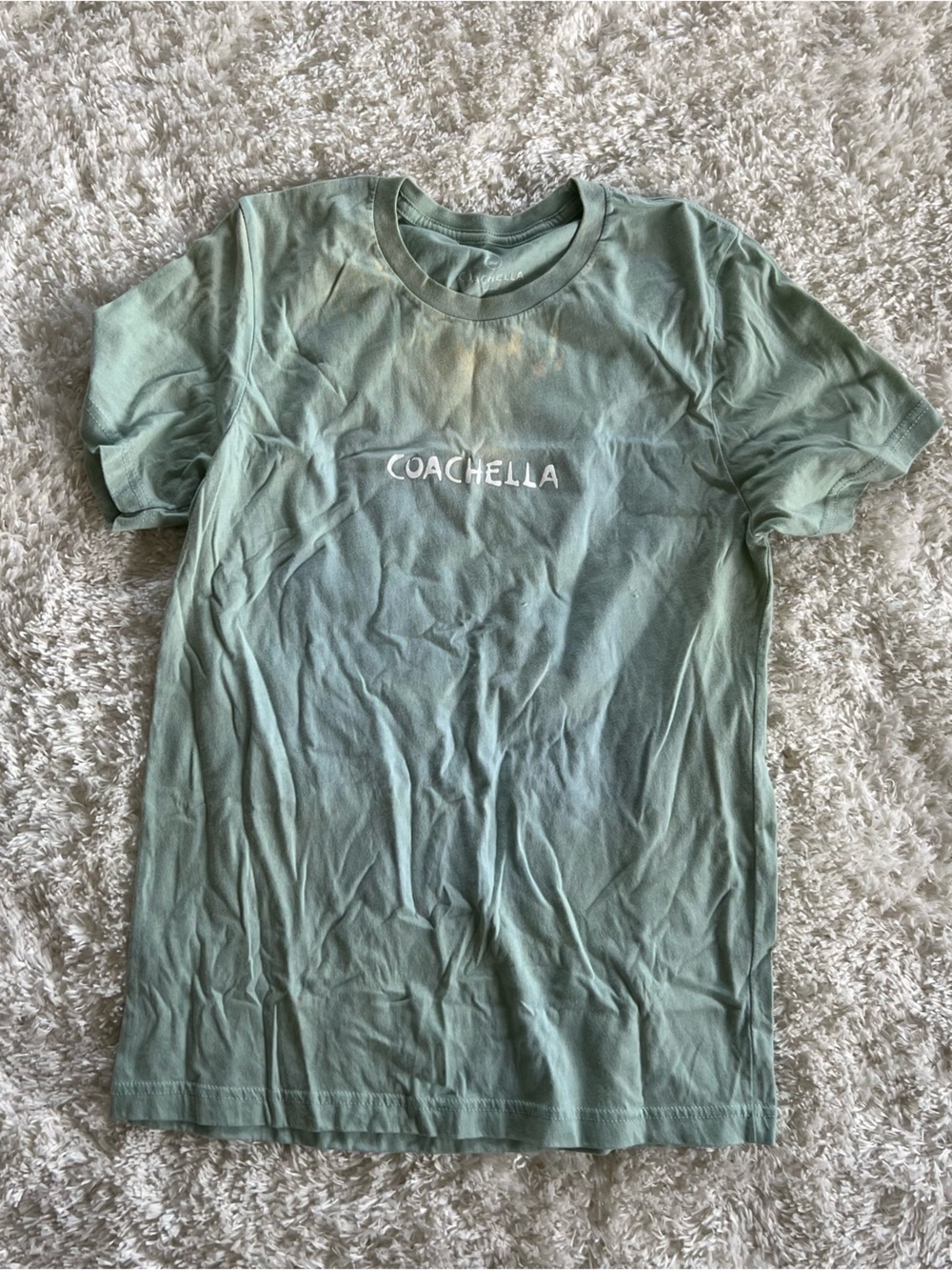 Coachella 2019- Sage Green Graphic Tee